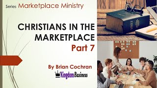 Series Marketplace Ministry part 7