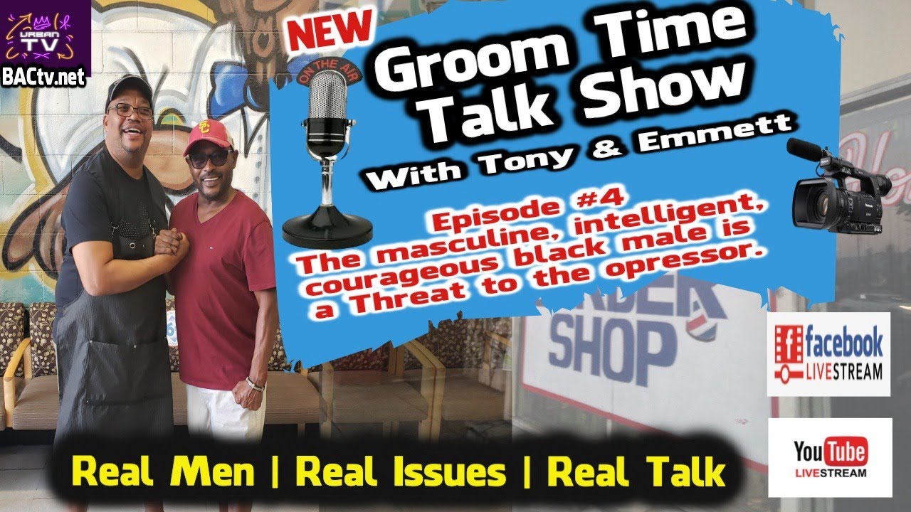 Groom Time Talk Show with Tony & Emmett | Episode #4
