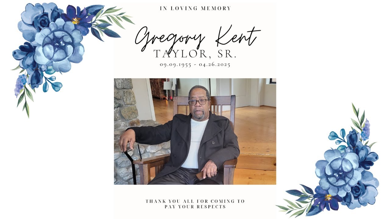 Gregory Kent Taylor, SR. Memorial Service