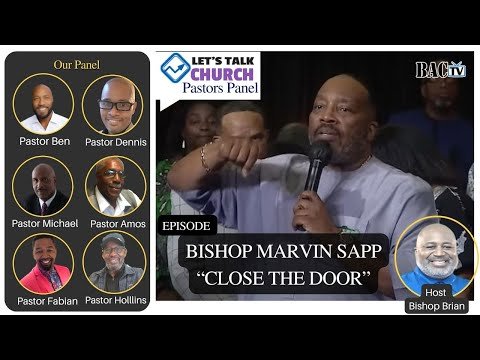 Marvin Sapp’s $40K Church Donation Controversy