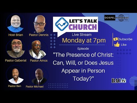 “The Presence of Christ: Can, Will, or Does Jesus Appear in Person?”