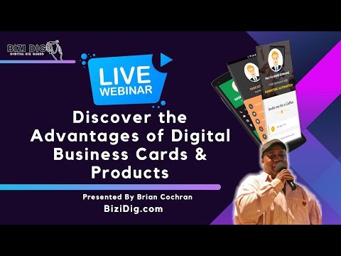 Discover the Advantages of Digital Business Cards & Products