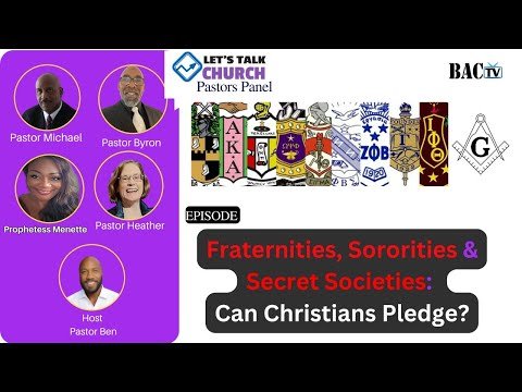 Fraternities, Sororities & Secret Societies: Can Christians Pledge?