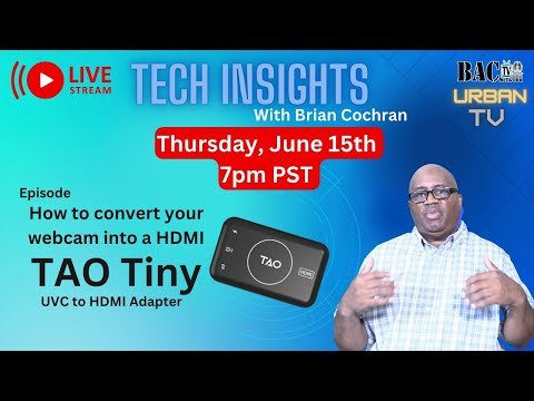 How to use my Webcam with a Atem Mini HDMI