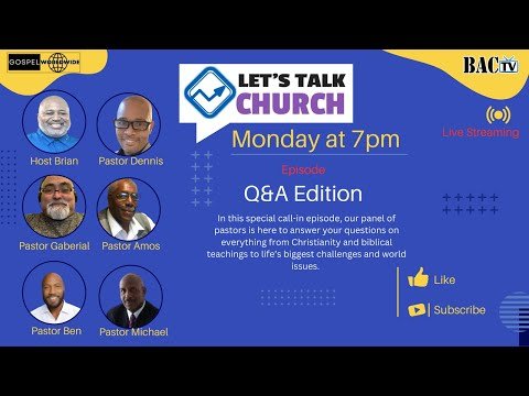 Let’s Talk Church: Pastor’s Panel – Q&A Edition